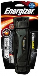 Elemlámpa, LED, 2xAA, strapabíró, ENERGIZER "Hardcase Pro", szürke-fekete