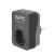 Aljzat, túlfeszültség-jelzővel, 2xUSB, APC